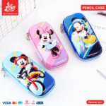 1Pc Random 3D Pencil Case - Mickey & Minnie