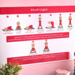 بوستر خطوات الصلاة - بنت
