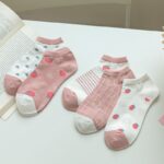 ⁦1Pairs Foot Socks Random – Kashmir Strawberry⁩ - الصورة ⁦2⁩