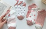 ⁦1Pairs Foot Socks Random – Kashmir Strawberry⁩ - الصورة ⁦6⁩
