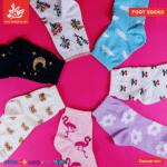 ⁦Foot Socks – Flamingo⁩ - الصورة ⁦4⁩