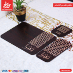 طقم تقديم الطعام - بني