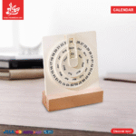 ⁦Wooden Rotational Calendar⁩ - الصورة ⁦3⁩