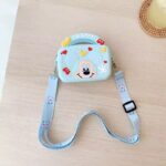Silicone Handbag & Cross - Mickey Mouse Baby Blue