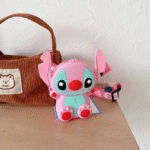 ⁦Silicone Cross Bag – Stitch Pink⁩ - الصورة ⁦2⁩