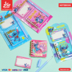 ⁦1Pc Random - Mini Notebook Stitch With Pen⁩ - الصورة ⁦2⁩