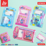 1Pc Random - Mini Notebook Stitch With Pen
