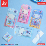 ⁦1Pc Random - Mini Notebook Stitch With Pen⁩ - الصورة ⁦3⁩