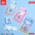 ⁦1Pc Random - Mini Notebook Stitch With Pen⁩ - الصورة ⁦4⁩