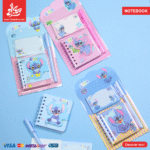 ⁦1Pc Random - Mini Notebook Stitch With Pen⁩ - الصورة ⁦5⁩