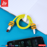 ⁦Protection Cable Case – For iPhone & Android - Burger⁩ - الصورة ⁦3⁩