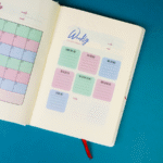⁦Marble Notebook Baby Blue⁩ - الصورة ⁦17⁩