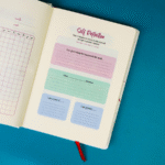 ⁦Marble Notebook Baby Blue⁩ - الصورة ⁦9⁩