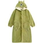 ⁦Fleece Robe Hooded Blanket Winter Pajamas - Korty el bo3bo3 (Size/55-80kg)⁩ - الصورة ⁦4⁩