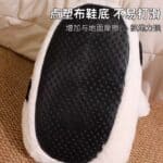 ⁦Fuzzy Plush Slipper - Cow (Size/37-42)⁩ - الصورة ⁦4⁩