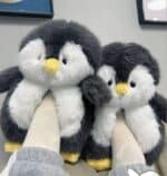 ⁦Fuzzy Plush Slipper - Penguin (Size/37-42)⁩ - الصورة ⁦3⁩