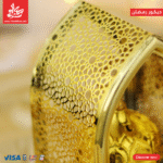 ⁦Golden Ramadan Metal Lantern Censer⁩ - الصورة ⁦3⁩