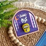 ⁦1Pc Random - Gift Ramadan Counter Ring - Blue⁩ - الصورة ⁦3⁩