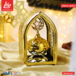 ⁦Golden Ramadan Metal Lantern Censer⁩ - الصورة ⁦6⁩