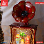 ⁦1Pc Random Metal Lantern - Vintage Gramophone - Bogy & Tamtam⁩ - الصورة ⁦3⁩