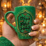 Painted Mug - Mobark 3lykom El-Shahr