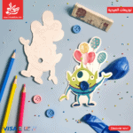 ⁦كارت بلونه شركه المرعبين – 2 قطعه⁩ - الصورة ⁦3⁩