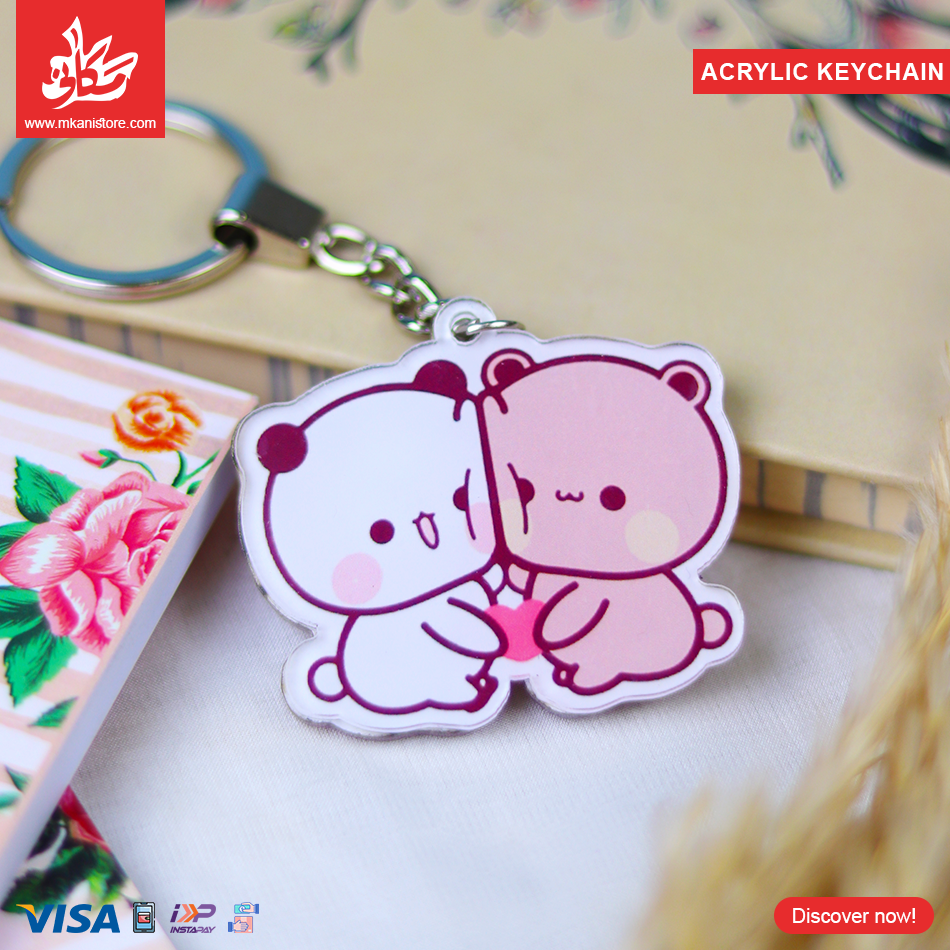 328 Acrylic Keychains - dudu_bubu - Heart - الصورة 1