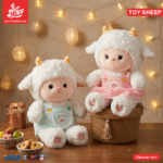 ⁦1Pc Random - Little Sheep - 28cm⁩ - الصورة ⁦2⁩