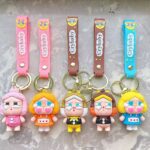 1Pc Random - Silicone Keychain Crybaby