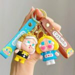 ⁦1Pc Random - Silicone Keychain Crybaby⁩ - الصورة ⁦4⁩
