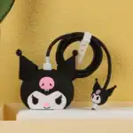 ⁦Set Of 4pcs Of 3D Data Cable Protector - For iPhone - Kuromi⁩ - الصورة ⁦7⁩