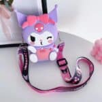 ⁦1Pc Random - Silicone Cross Bag – Kuromi⁩ - الصورة ⁦3⁩