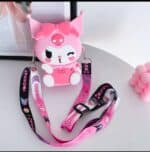 ⁦1Pc Random - Silicone Cross Bag – Kuromi⁩ - الصورة ⁦4⁩