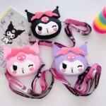 1Pc Random - Silicone Cross Bag – Kuromi Face