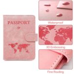 ⁦Cover PU Leather Passport Holder - Mint⁩ - الصورة ⁦6⁩