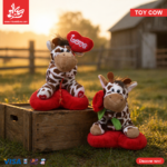 ⁦1Pc Random Soft Toy - Cow Heart (13cm)⁩ - الصورة ⁦2⁩