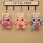 ⁦1Pc Random - Soft Keychain Stitch Bunny - 18cm⁩ - الصورة ⁦3⁩