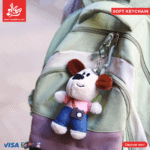 ⁦1Pc Random - Soft Keychain Dog - 15cm⁩ - الصورة ⁦2⁩