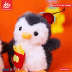 ⁦1Pc Random - Soft Keychain Penguin - 15cm⁩ - الصورة ⁦4⁩
