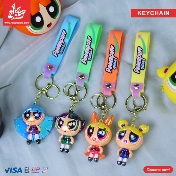 1Pc Random - Keychain Powerpuff Girls