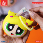⁦1Pc Random - Silicone Wallet Keychain - Crybaby⁩ - الصورة ⁦3⁩