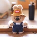 ⁦1Pc Random - Soft Keychain Bagel Bear - 16cm⁩ - الصورة ⁦4⁩