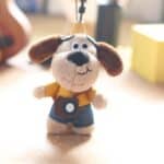 ⁦1Pc Random - Soft Keychain Dog - 15cm⁩ - الصورة ⁦6⁩