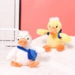 ⁦1Pc Random - Soft Keychain Duck - 15cm⁩ - الصورة ⁦3⁩