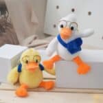 ⁦1Pc Random - Soft Keychain Duck - 15cm⁩ - الصورة ⁦4⁩