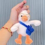 ⁦1Pc Random - Soft Keychain Duck - 15cm⁩ - الصورة ⁦10⁩
