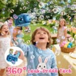 ⁦Battery Operated Colorful Bubble Gun - Stitch⁩ - الصورة ⁦2⁩