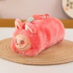 ⁦1Pc Random Hanging Plush Pouch - Labubu Pencil Case⁩ - الصورة ⁦3⁩