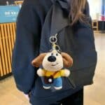 ⁦1Pc Random - Soft Keychain Dog - 15cm⁩ - الصورة ⁦4⁩
