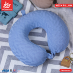 Cushion Neck Pillow - Blue